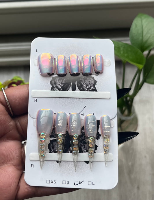 CHROME DRAGON NAILS